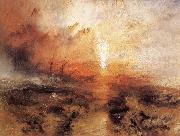 J.M.W. Turner Slavers throwing overboard the Dead and Dying painting